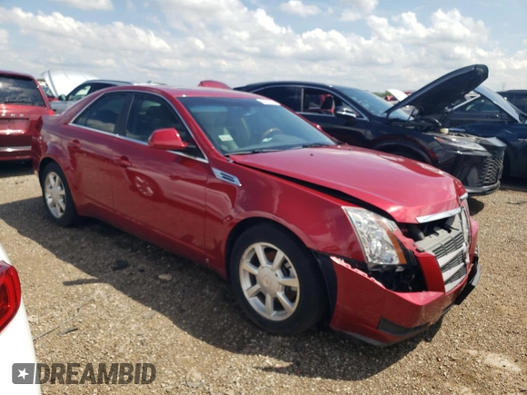 2009 Cadillac CTS AWD w/1SA with VIN 1G6DG577X90108669, listed as a Copart auction lot 61735934 with Not Provided miles and Salvage Title. Bid and sale history available at carsss.com. Image 4.
