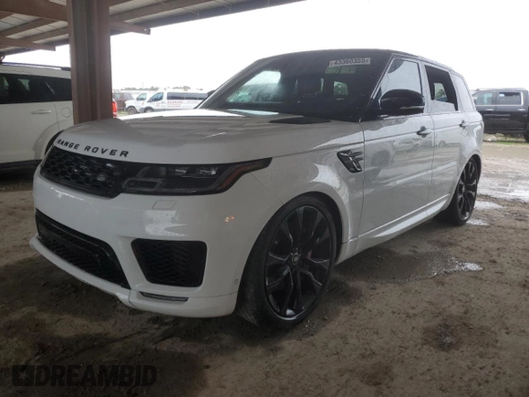 2022 Land Rover Range Rover Sport HST with VIN SALWS2RUXNA234887, listed as a Copart auction lot 43360355 with 0 mi miles and Non Repairable. Bid and sale history available at carsss.com. Image 1.