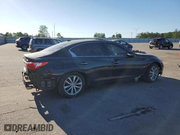 2017 Infiniti Q50 Premium z VIN JN1EV7AP9HM737748, wystawiony jako Copart lot #53266615 z przebiegiem 117 489 mil mil oraz Szkoda całkowita • Salvage title. Historia ofert i sprzedaży dostępna na DreamBid. Obrazek 3.