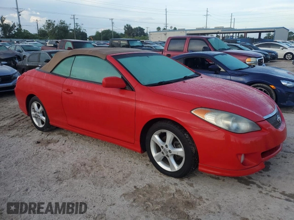 2006 Toyota Solara SE with VIN 4T1FA38P36U100911, listed as a Copart auction lot 73656464 with Not Provided miles and Salvage Title. Bid and sale history available at carsss.com. Image 4.