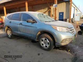 2014 Honda CR-V LX with VIN 2HKRM4H39EH718934, listed as a Copart auction lot 45416445 with 97,689 mi miles and Salvage Title. Bid and sale history available at carsss.com. Image 4.