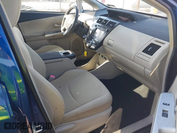 2013 Toyota Prius Two with VIN JTDZN3EU7D3240981, listed as a IAAI auction lot 42573319 with 250,362 mi miles and . Bid and sale history available at DreamBid. Image 5.