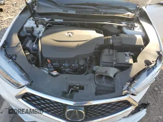 2020 Acura TLX with VIN 19UUB2F31LA000369, listed as a Copart auction lot 48179305 with 0 mi miles and Salvage Title. Bid and sale history available at carsss.com. Image 12.