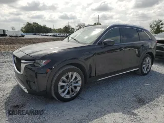 2024 Mazda CX-90 3.3 Turbo Premium with VIN JM3KKDHD1R1134385, listed as a Copart auction lot 54146455 with 15,399 mi miles and Clean Title. Bid and sale history available at carsss.com. Image 1.