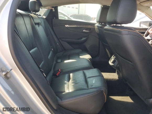 2018 Chevrolet Impala Premier with VIN 2G1125S35J9160796, listed as a Copart auction lot 77984374 with 220,552 mi miles and Salvage Title. Bid and sale history available at carsss.com. Image 10.