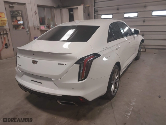 2020 Cadillac CT4 Sport with VIN 1G6DG5RK9L0131773, listed as a IAAI auction lot 41810511 with 28,308 mi miles. Bid and sale history available at carsss.com. Image 4.