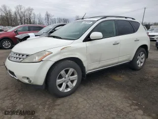 2007 Nissan Murano S with VIN JN8AZ08W27W640659, listed as a Copart auction lot 48622455 with 172,517 mi miles and Clean Title. Bid and sale history available at carsss.com. Image 1.