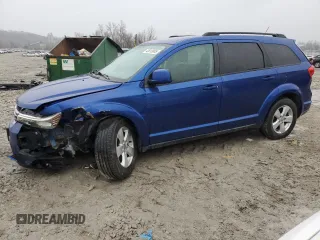 2012 Dodge Journey SXT z VIN 3C4PDCBG7CT229863, wystawiony jako Copart lot #43613865 z przebiegiem 207 279 mil mil oraz Szkoda całkowita • Salvage title. Historia ofert i sprzedaży dostępna na DreamBid. Obrazek 1.