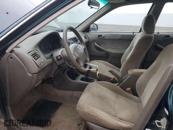 1998 Honda Civic EX with VIN 2HGEJ8546WH619981, listed as a Copart auction lot 88636735 with 208,240 mi miles and Salvage Title. Bid and sale history available at carsss.com. Image 7.