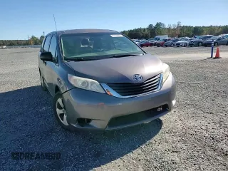 2011 Toyota Sienna with VIN 5TDZK3DC8BS120314, listed as a Copart auction lot 81939964 with 162,385 mi miles and Salvage Title. Bid and sale history available at carsss.com. Image 11.