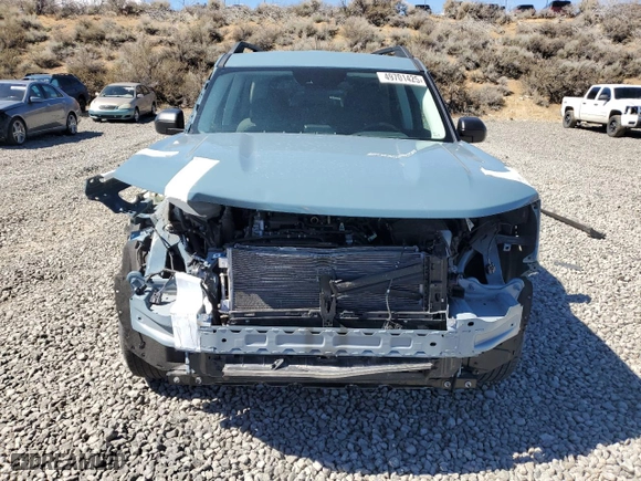 2022 Ford Bronco Sport Big Bend with VIN 3FMCR9B6XNRD77558, listed as a Copart auction lot 49701425 with 21,059 mi miles and Salvage Title. Bid and sale history available at carsss.com. Image 5.