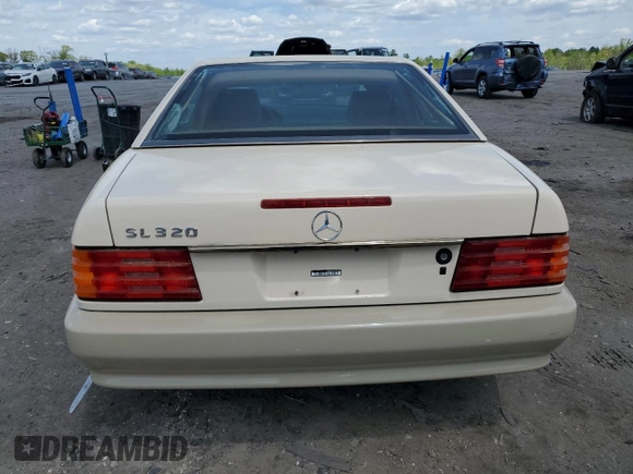 1990 Mercedes-Benz 300 with VIN WDBFA61E7LF005166, listed as a Copart auction lot 54270635 with 137,378 mi miles and Clean Title. Bid and sale history available at DreamBid. Image 6.