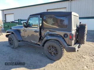 2022 Jeep Wrangler Willys Sport z VIN 1C4HJXAG8NW224898, wystawiony jako Copart lot #47899775 z przebiegiem 29 623 mil mil oraz Szkoda całkowita • Salvage title. Historia ofert i sprzedaży dostępna na DreamBid. Obrazek 2.