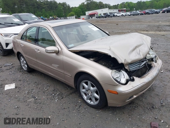 2003 Mercedes-Benz C 320 with VIN WDBRF64J03F298111, listed as a IAAI auction lot 42112965 with 198,974 mi miles and . Bid and sale history available at DreamBid. Image 1.