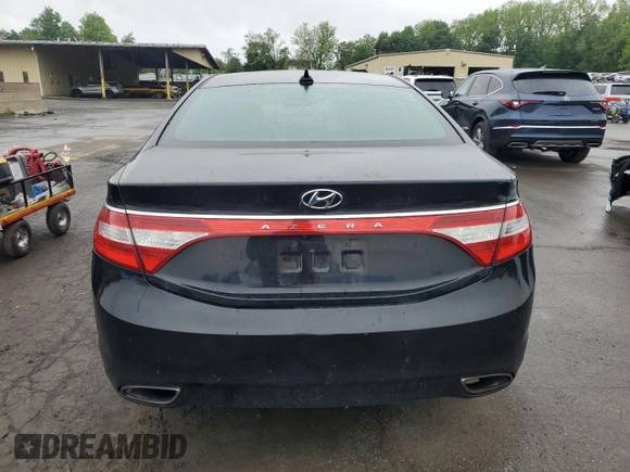 2013 Hyundai Azera with VIN KMHFG4JG2DA224164, listed as a Copart auction lot 58184245 with 206,811 mi miles and Clean title. Bid and sale history available at DreamBid. Image 6.