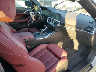 2023 BMW 4 Series 430i с VIN WBA53AP00PCN03414, выставлен на аукционе Copart как лот 81641014 с пробегом Не указан миль и Списание • Salvage title. История ставок и продаж доступна на DreamBid. Изображение 8.