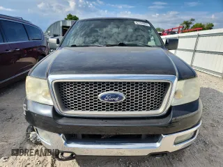 2005 Ford F-150 XLT with VIN 1FTPW14525FB75086, listed as a Copart auction lot 62744005 with 210,245 mi miles and Salvage title. Bid and sale history available at DreamBid. Image 5.