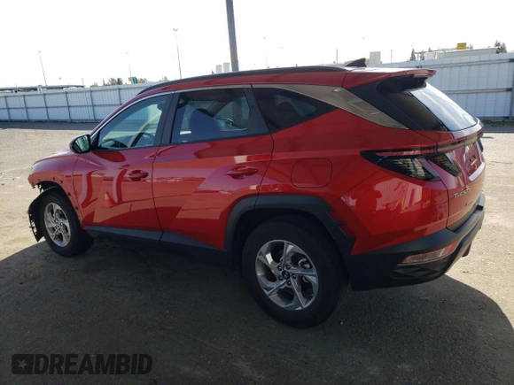 2023 Hyundai Tucson SEL with VIN 5NMJBCAE0PH216547, listed as a Copart auction lot 51950245 with 53,890 mi miles and Salvage Title. Bid and sale history available at carsss.com. Image 2.