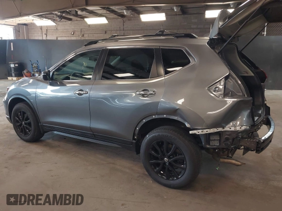 2017 Nissan Rogue SL with VIN 5N1AT2MV5HC809206, listed as a IAAI auction lot 42129519 with 49,703 mi miles. Bid and sale history available at carsss.com. Image 3.