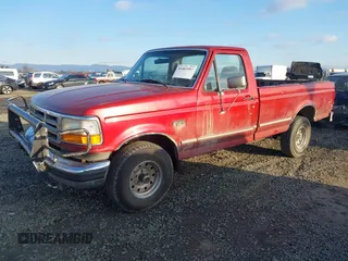 1996 Ford F-150 with VIN 1FTEF14H7TLB56002, listed as a IAAI auction lot 41403997 with 216,886 mi miles. Bid and sale history available at carsss.com. Image 2.