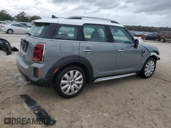 2021 MINI Countryman Cooper S with VIN WMZ53BR06M3M37081, listed as a Copart auction lot 83433484 with 39,645 mi miles and Non Repairable. Bid and sale history available at carsss.com. Image 3.