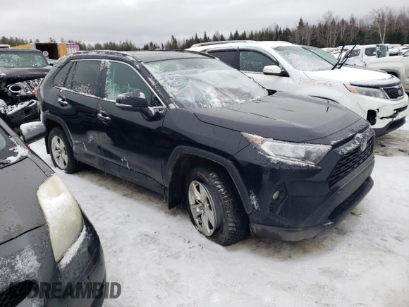 2021 Toyota RAV4 with VIN 2T3R1RFV1MC184699, listed as a Copart auction lot 45277215 with 184,153 mi miles and Non repairable. Bid and sale history available at DreamBid. Image 4.