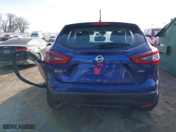 2020 Nissan Rogue Sport S with VIN JN1BJ1CW3LW375736, listed as a IAAI auction lot 41759299 with 50,312 mi miles. Bid and sale history available at carsss.com. Image 15.