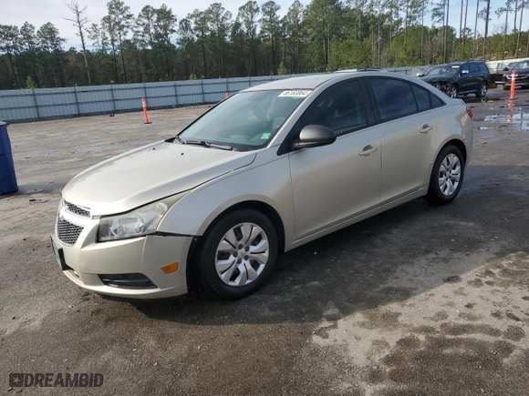 2014 Chevrolet Cruze LS with VIN 1G1PB5SH6E7366853, listed as a Copart auction lot 86163864 with 96,848 mi miles and Salvage Title. Bid and sale history available at carsss.com. Image 1.