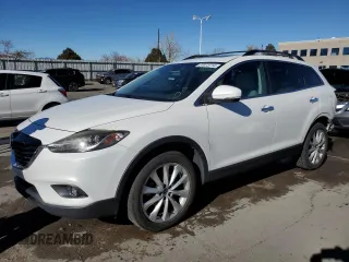 2015 Mazda CX-9 Grand Touring z VIN JM3TB2DA1F0462203, wystawiony jako Copart lot #37073714 z przebiegiem 101 293 mil mil oraz Szkoda całkowita • Salvage title. Historia ofert i sprzedaży dostępna na DreamBid. Obrazek 1.