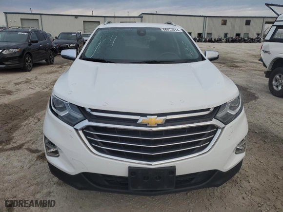 2020 Chevrolet Equinox Premier with VIN 2GNAXYEX3L6131639, listed as a Copart auction lot 86572814 with 44,306 mi miles and Salvage Title. Bid and sale history available at carsss.com. Image 5.
