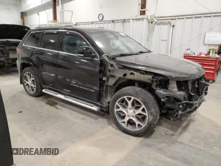 2018 Jeep Grand Cherokee Limited with VIN 1C4RJFBT7JC396491, listed as a Copart auction lot 41676805 with 95,913 mi miles and Non repairable. Bid and sale history available at DreamBid. Image 4.