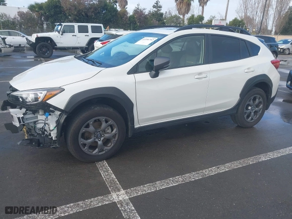 2023 Subaru Crosstrek Sport with VIN JF2GTHSC7PH317511, listed as a IAAI auction lot 41556762 with 27,686 mi miles. Bid and sale history available at carsss.com. Image 17.