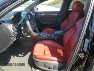 2020 Audi A3 Sedan Premium with VIN WAUAUGFFXLA098009, listed as a Copart auction lot 53214794 with 49,953 mi miles and Salvage Title. Bid and sale history available at carsss.com. Image 7.