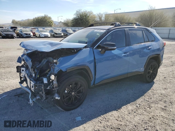 2023 Toyota RAV4 Hybrid XSE with VIN 2T3E6RFV4PW039496, listed as a Copart auction lot 39150774 with 13,533 mi miles and Salvage title. Bid and sale history available at DreamBid. Image 1.