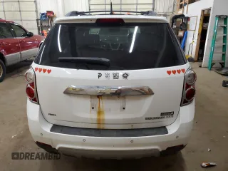 2011 Chevrolet Equinox LTZ with VIN 2CNFLGEC8B6460199, listed as a Copart auction lot 50601125 with 222,076 mi miles and Salvage Title. Bid and sale history available at carsss.com. Image 6.