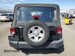 2018 Jeep Wrangler JK Unlimited Sport S with VIN 1C4BJWDG4JL894696, listed as a Copart auction lot 72454864 with 60,122 mi miles and Salvage Title. Bid and sale history available at carsss.com. Image 6.