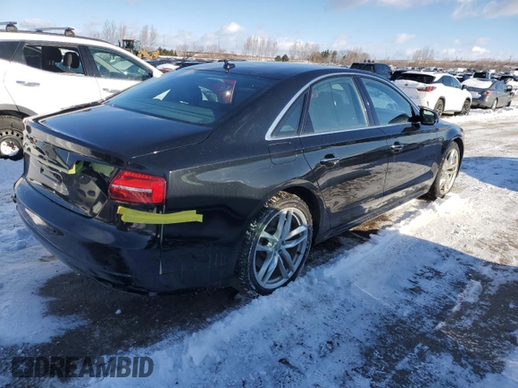 2016 Audi A8 with VIN WAUK3AFDXGN020976, listed as a Copart auction lot 43122755 with 161,089 mi miles and Clean title. Bid and sale history available at DreamBid. Image 3.