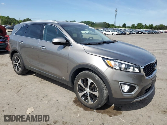 2017 Kia Sorento EX with VIN 5XYPHDA1XHG332653, listed as a Copart auction lot 57770775 with 73,714 mi miles and Clean title. Bid and sale history available at DreamBid. Image 4.