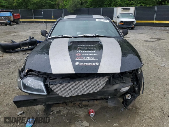 1999 Ford Mustang with VIN 1FAFP4040XF146055, listed as a Copart auction lot 55977035 with Not provided miles and Salvage title. Bid and sale history available at DreamBid. Image 5.