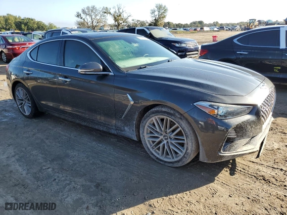 2020 Genesis G70 2.0T with VIN KMTG34LA5LU047685, listed as a Copart auction lot 73717104 with 0 mi miles and Non Repairable. Bid and sale history available at carsss.com. Image 4.