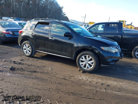 2013 Nissan Murano SV with VIN JN8AZ1MW1DW319025, listed as a IAAI auction lot 41619136 with 137,207 mi miles. Bid and sale history available at carsss.com. Image 6.