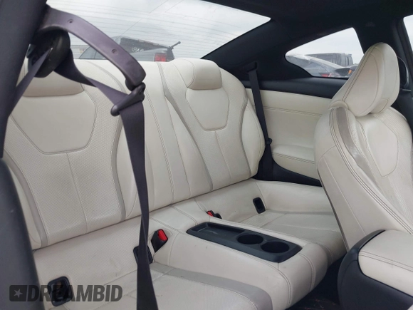 2017 Infiniti Q60 Red Sport 400 with VIN JN1FV7EK8HM610878, listed as a IAAI auction lot 41912063 with 93,680 mi miles and . Bid and sale history available at carsss.com. Image 8.