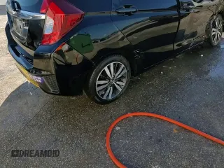 2017 Honda Fit EX-L with VIN JHMGK5H83HS009144, listed as a Copart auction lot 87372514 with 152,662 mi miles and Salvage Title. Bid and sale history available at DreamBid. Image 14.