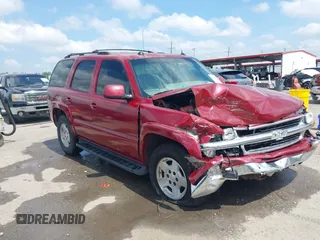 2005 Chevrolet Tahoe Z71 z VIN 1GNEC13T25R149559, wystawiony jako IAAI lot #42285146 z przebiegiem 195 235 mil mil oraz . Historia ofert i sprzedaży dostępna na DreamBid. Obrazek 1.