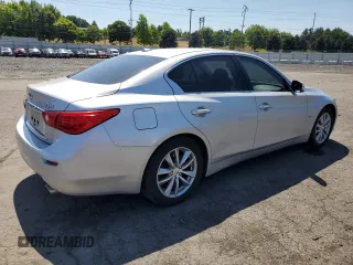 2017 Infiniti Q50 Sport with VIN JN1EV7AP1HM737727, listed as a Copart auction lot 66002305 with 116,982 mi miles and Clean title. Bid and sale history available at DreamBid. Image 3.
