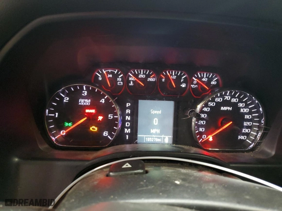 2015 Chevrolet Silverado 2500HD Work Truck with VIN 1GC1CUEG6FF544341, listed as a Copart auction lot 71243964 with 195,279 mi miles and Salvage Title. Bid and sale history available at carsss.com. Image 9.