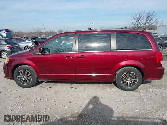 2017 Dodge Grand Caravan SXT with VIN 2C4RDGCGXHR624452, listed as a IAAI auction lot 41624033 with 98,912 mi miles and . Bid and sale history available at DreamBid. Image 14.