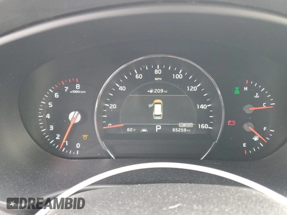 2019 Kia Sorento SX Limited with VIN 5XYPKDA55KG534456, listed as a Copart auction lot 46461045 with 65,259 mi miles and Salvage Title. Bid and sale history available at carsss.com. Image 9.