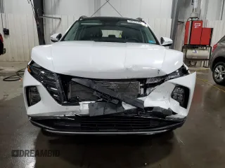 2022 Hyundai Tucson Limited with VIN 5NMJECAE1NH014076, listed as a Copart auction lot 50549165 with 25,652 mi miles and Salvage Title. Bid and sale history available at carsss.com. Image 5.
