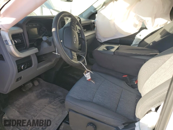 2023 Ford F-250 XL with VIN 1FT8W2BA7PEE01027, listed as a Copart auction lot 74254724 with 17,466 mi miles and Salvage title. Bid and sale history available at DreamBid. Image 7.